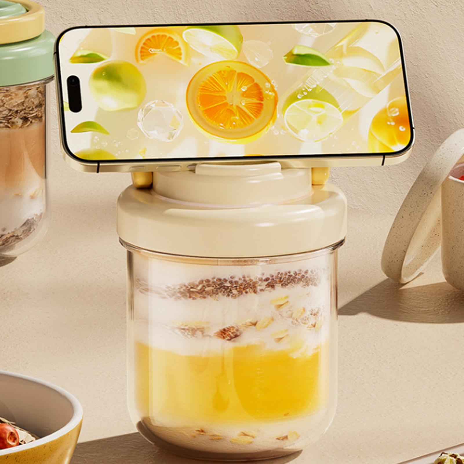 Airtight Cereal Jar - Стеклянная банка с крышкой, 400 мл,