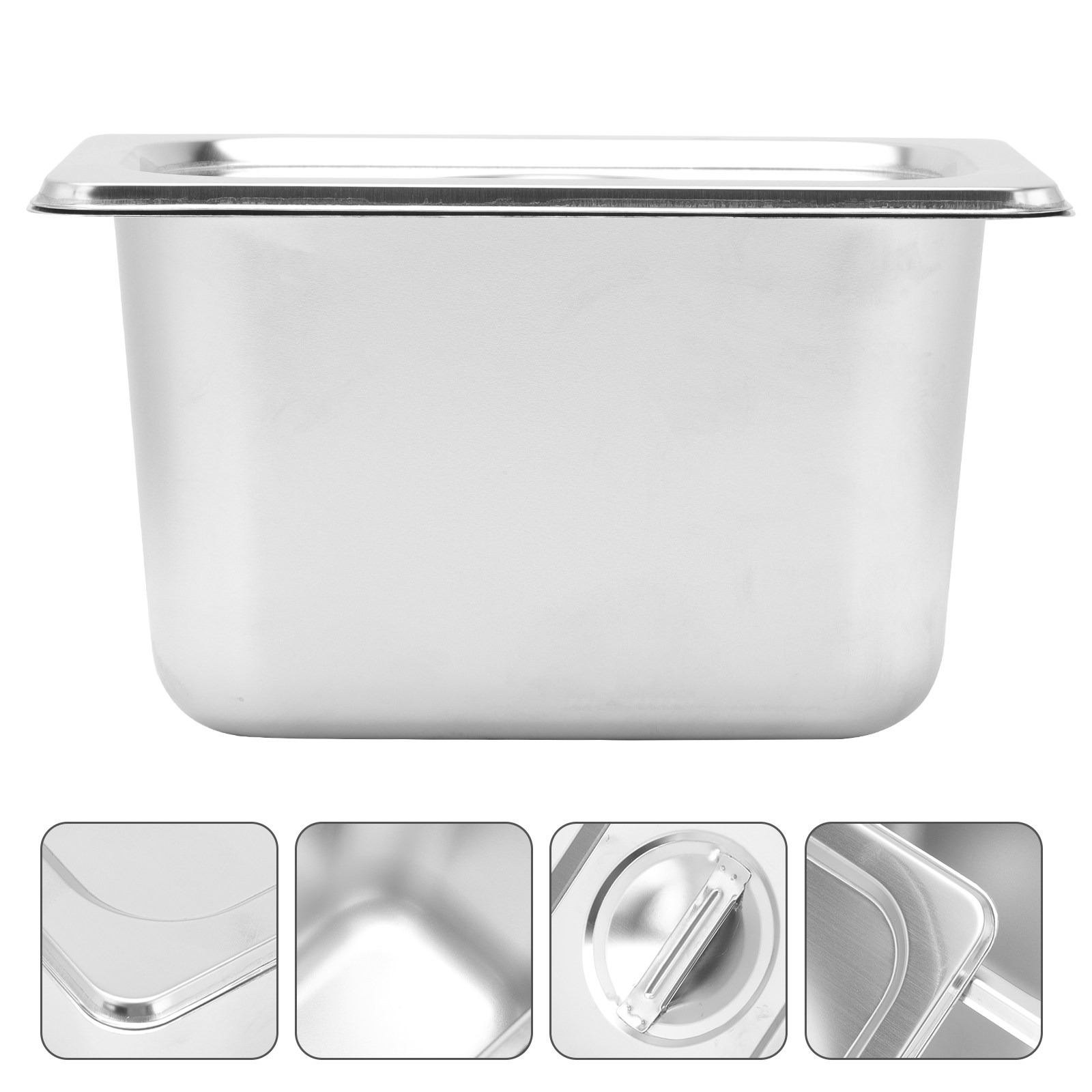 Food Storage Stainless Steel Containers - Набор из нержавеющей стали: сервировочная емкость