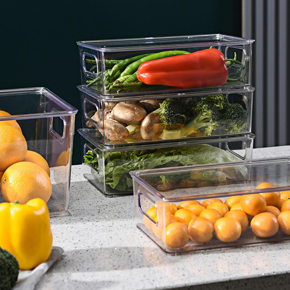 Stackable Pantry Bin - Органайзер для мелочей с ручкой, штабелируемый,