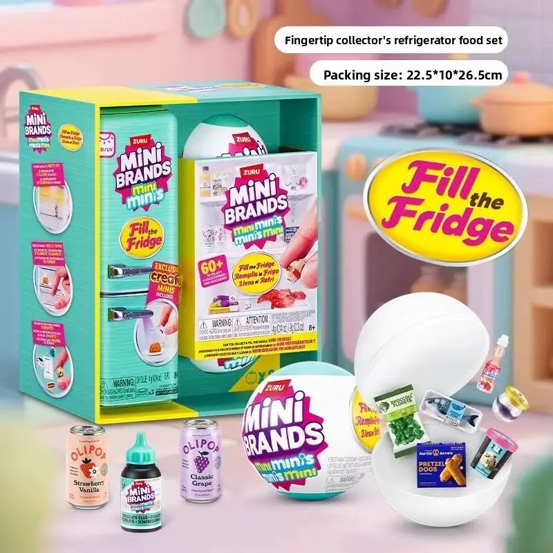 Food Storage Small - Набор миниатюрных игрушек Mini Brands Fill