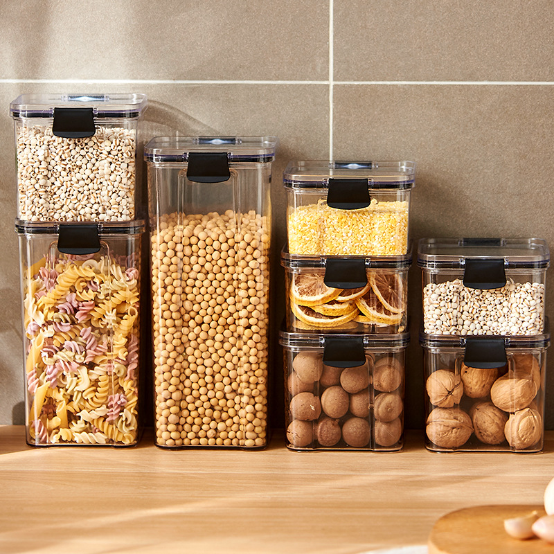 Airtight Cereal Jar - Герметичные банки, кухонный органайзер для хранения