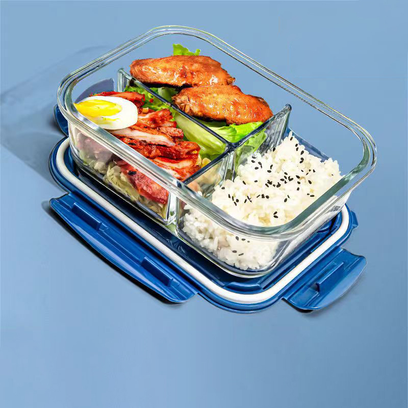 Food Storage Vault - Новый стиль, стеклянный ланч-бокс, 1050 мл,