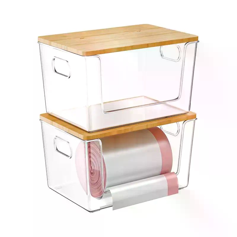 Органайзеры для кладовой, скла – обзор и цена Stackable Pantry Bin