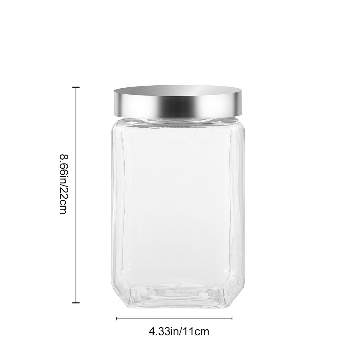 1 шт. стеклянная банка для хра – обзор и цена Airtight Cereal Jar
