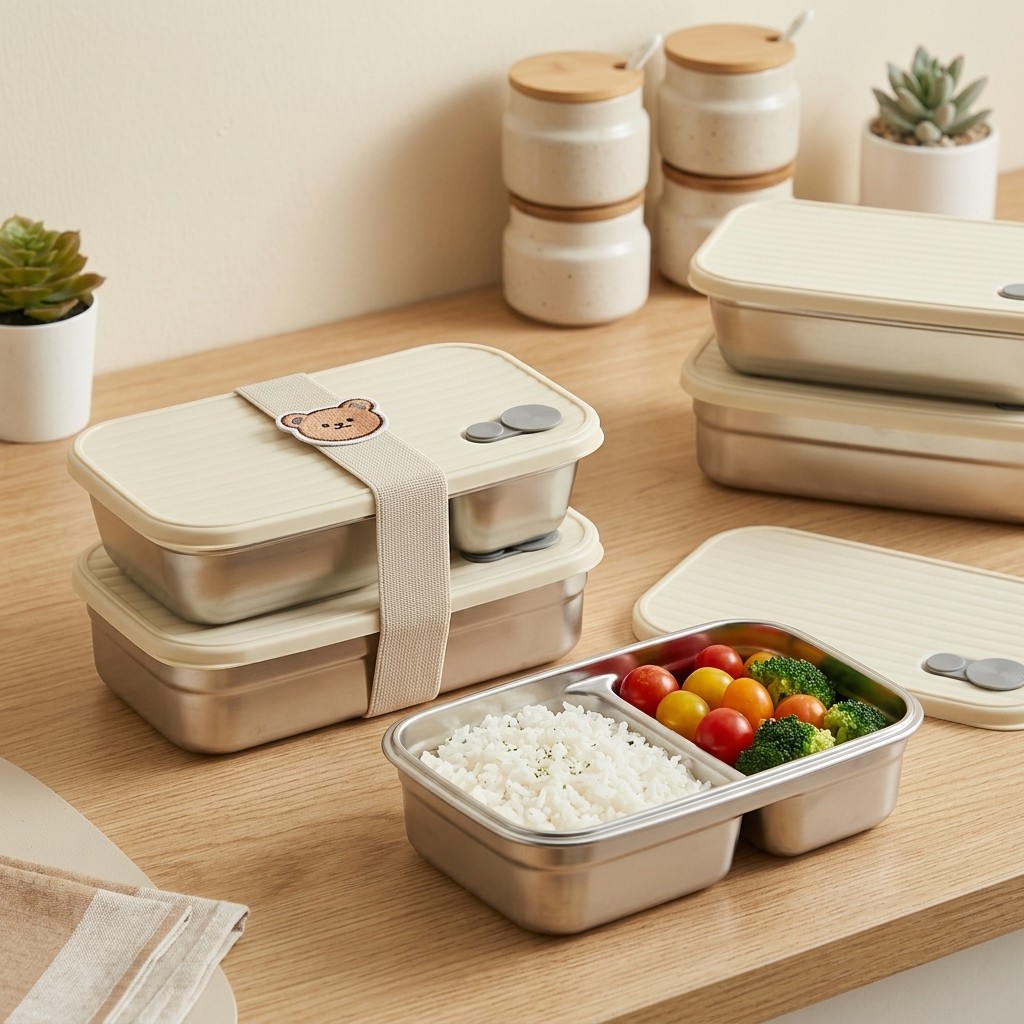 Ланч-бокс из нержавеющей стали – обзор и цена Food Storage Metal Box