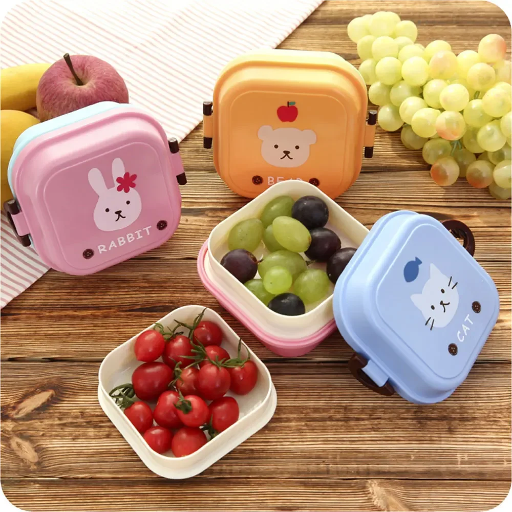 Детский мини-милый мультяшный  – обзор и цена Food Storage Small