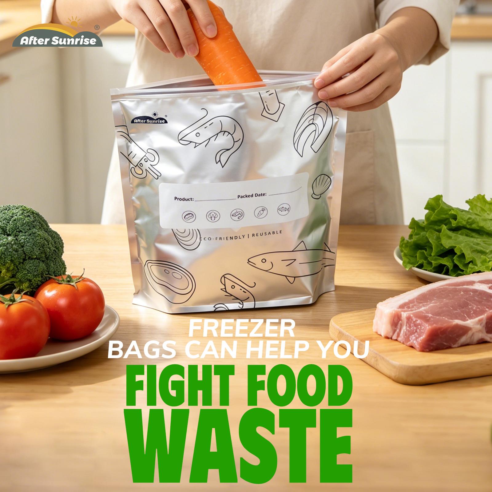【Охлаждаемые продукты】Многораз – обзор и цена Food Storage Bags Reusable