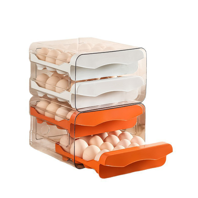 Двухслойный ящик для хранения  – обзор и цена Egg Storage Holder