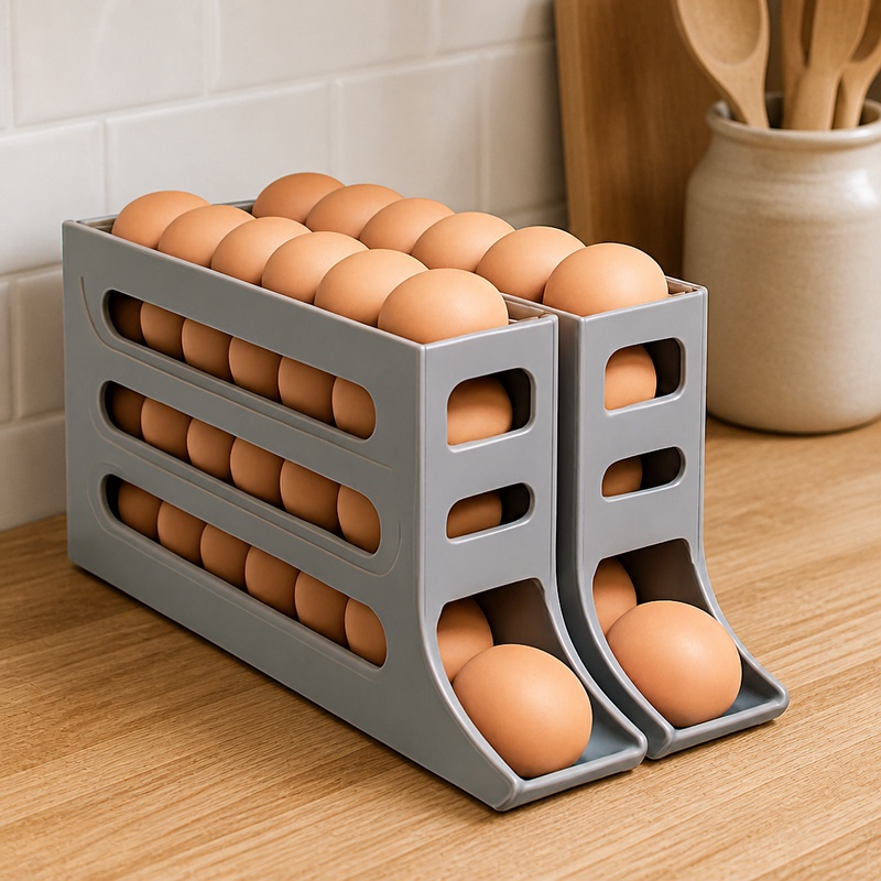 4-уровневый автоматический дер – обзор и цена Egg Storage Holder