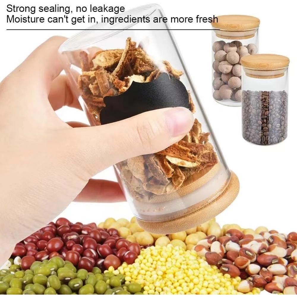 Стеклянная деталь с бамбуковой – обзор и цена Airtight Cereal Jar
