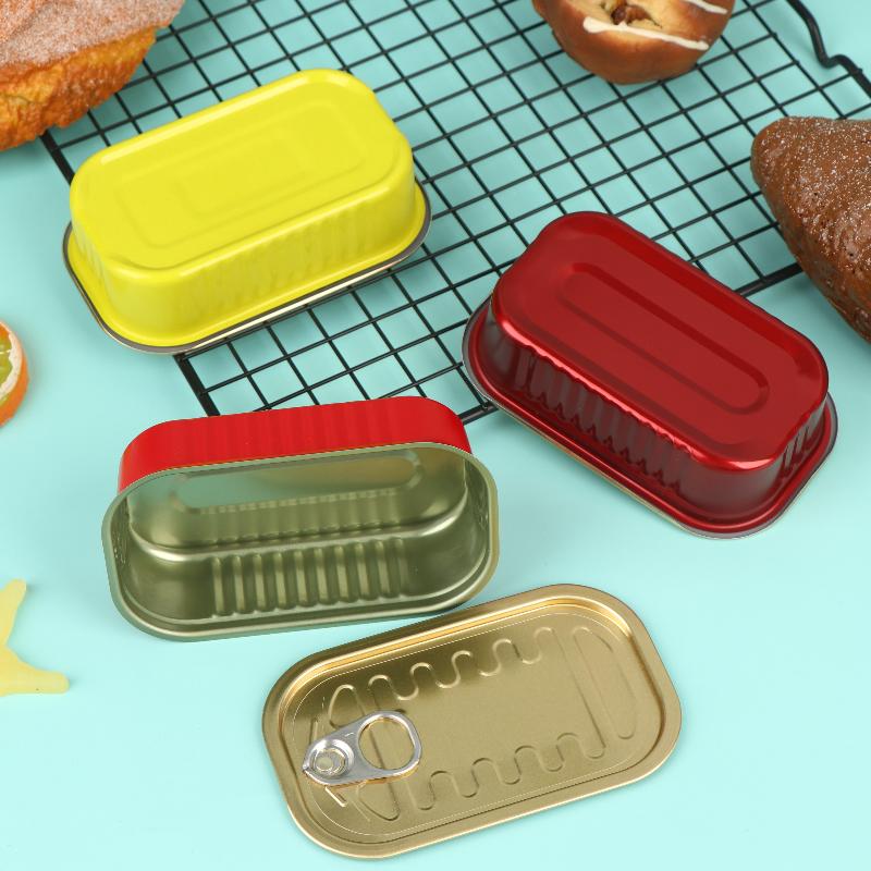Набор из 2 прямоугольных мини- – обзор и цена Food Storage Metal Box