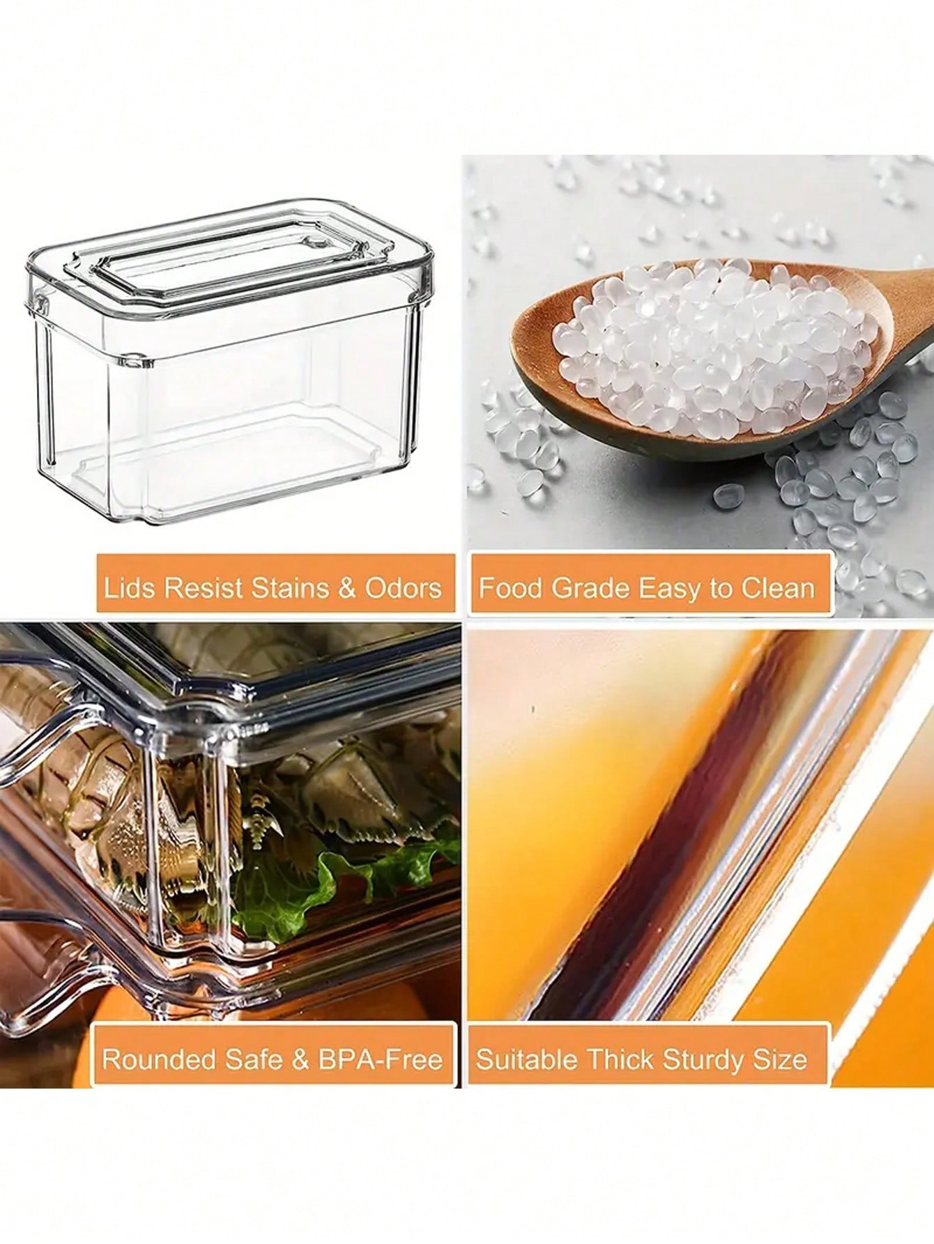 Набор из 7 штабелируемых конте – обзор и цена Stackable Pantry Bin