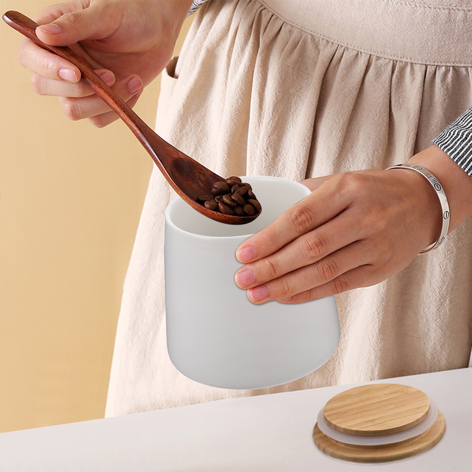 1 комплект керамических банок  – обзор и цена Airtight Cereal Jar