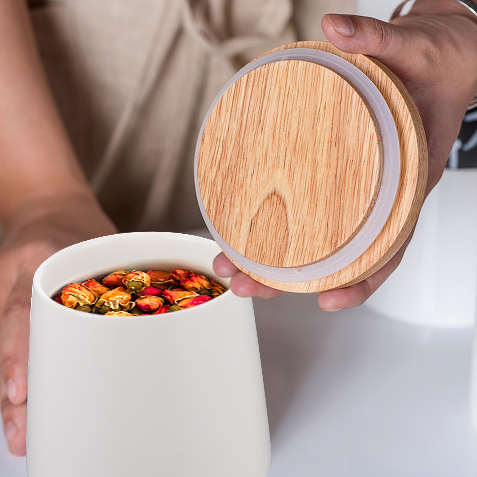 1 комплект керамических банок  – обзор и цена Airtight Cereal Jar