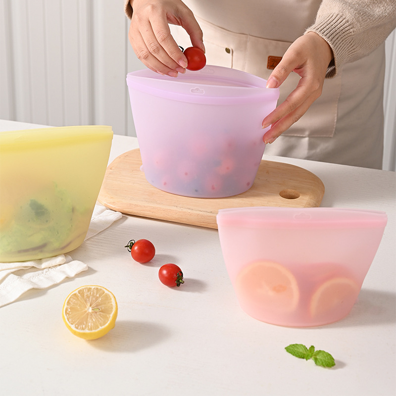 Самозакрывающийся силиконовый  – обзор и цена Food Storage Bags Reusable