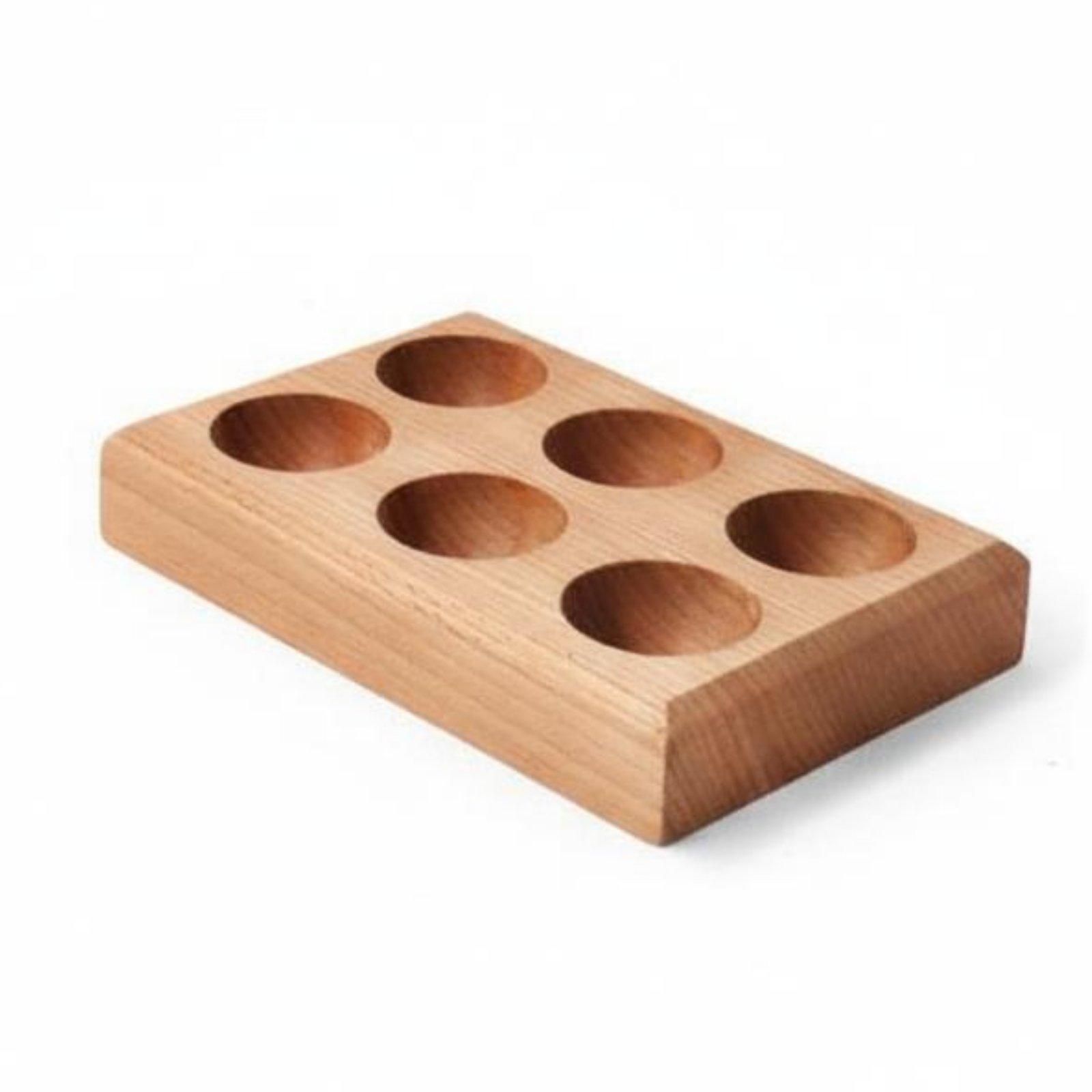 Подставка для яиц из бука с гл – обзор и цена Egg Storage Holder