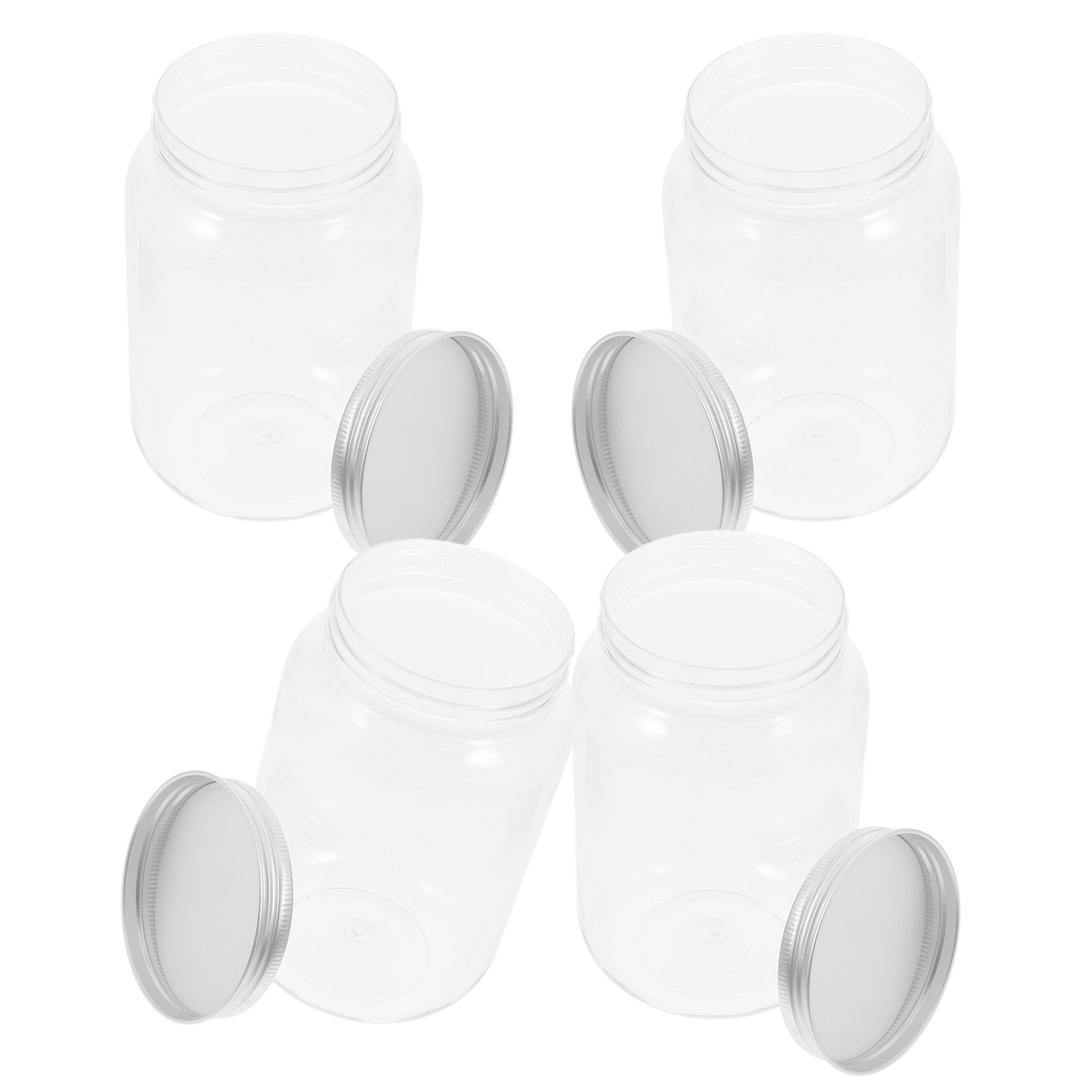 4 шт. прозрачных пластиковых б – обзор и цена Airtight Cereal Jar
