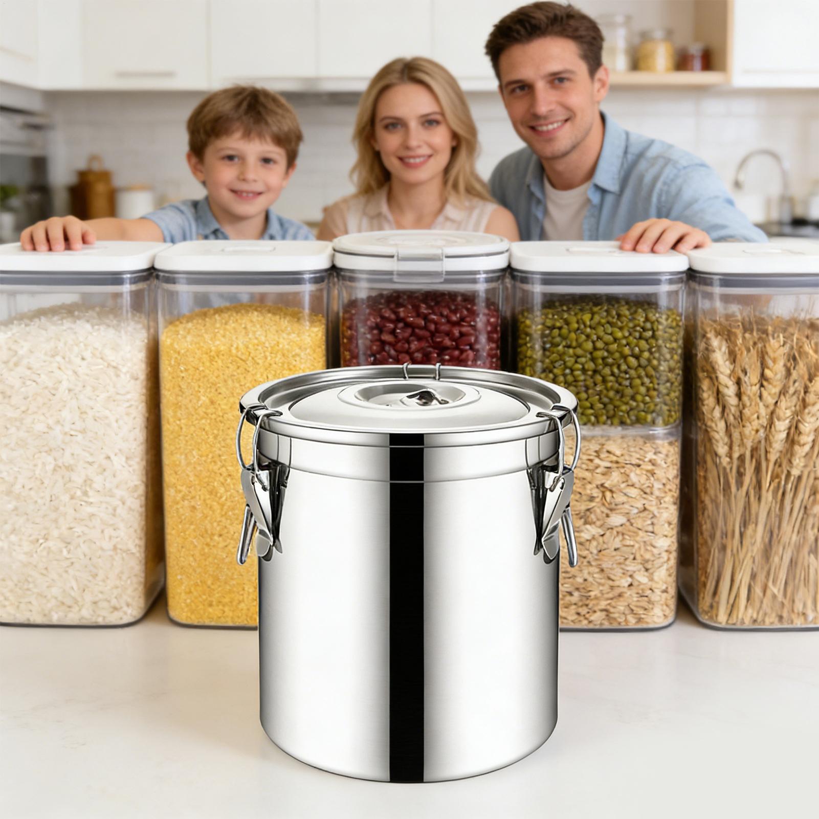 Герметичная банка из нержавеющ – обзор и цена Airtight Cereal Jar