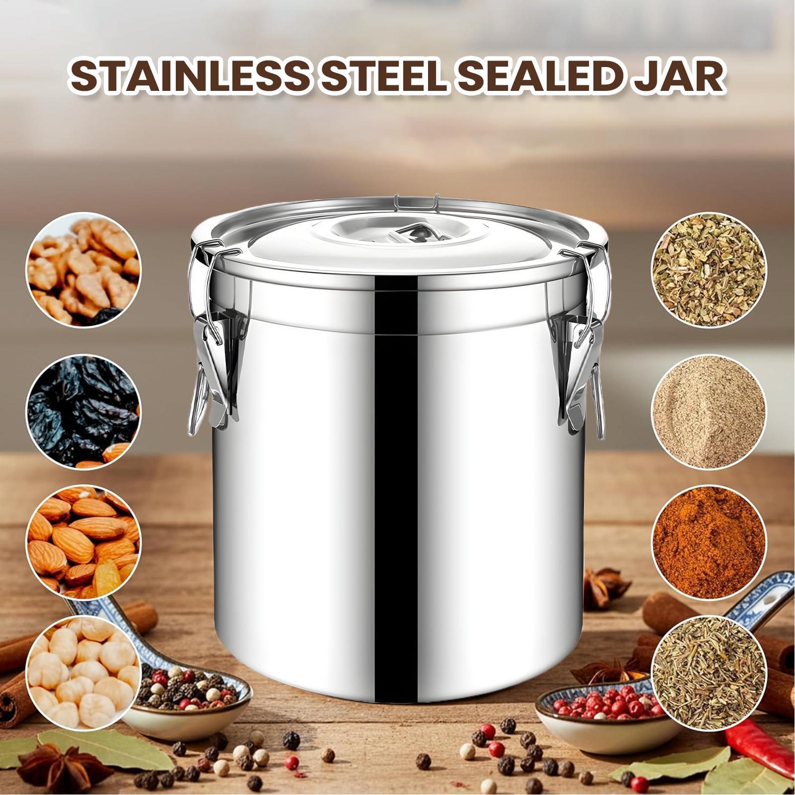 Герметичная банка из нержавеющ – обзор и цена Airtight Cereal Jar