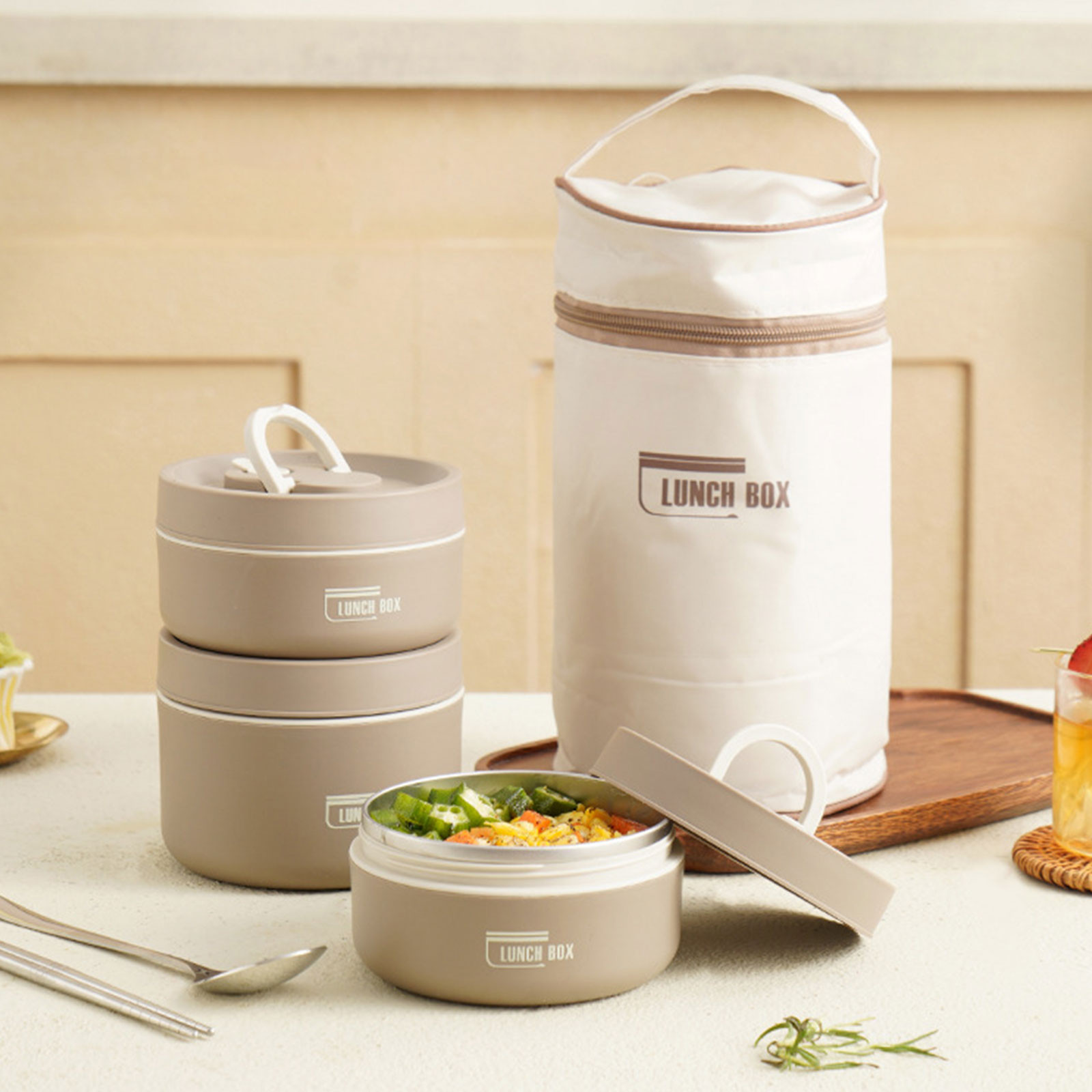 Термос-ланчбокс из нержавеющей – обзор и цена Food Storage Metal Box